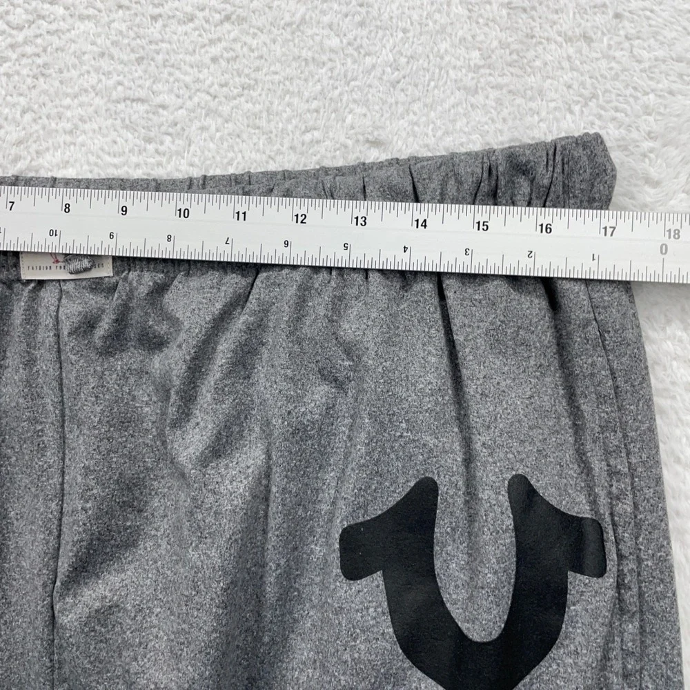 True Religion Loungewear Pants Men's Size‎ L Heather Gray Jogger Track